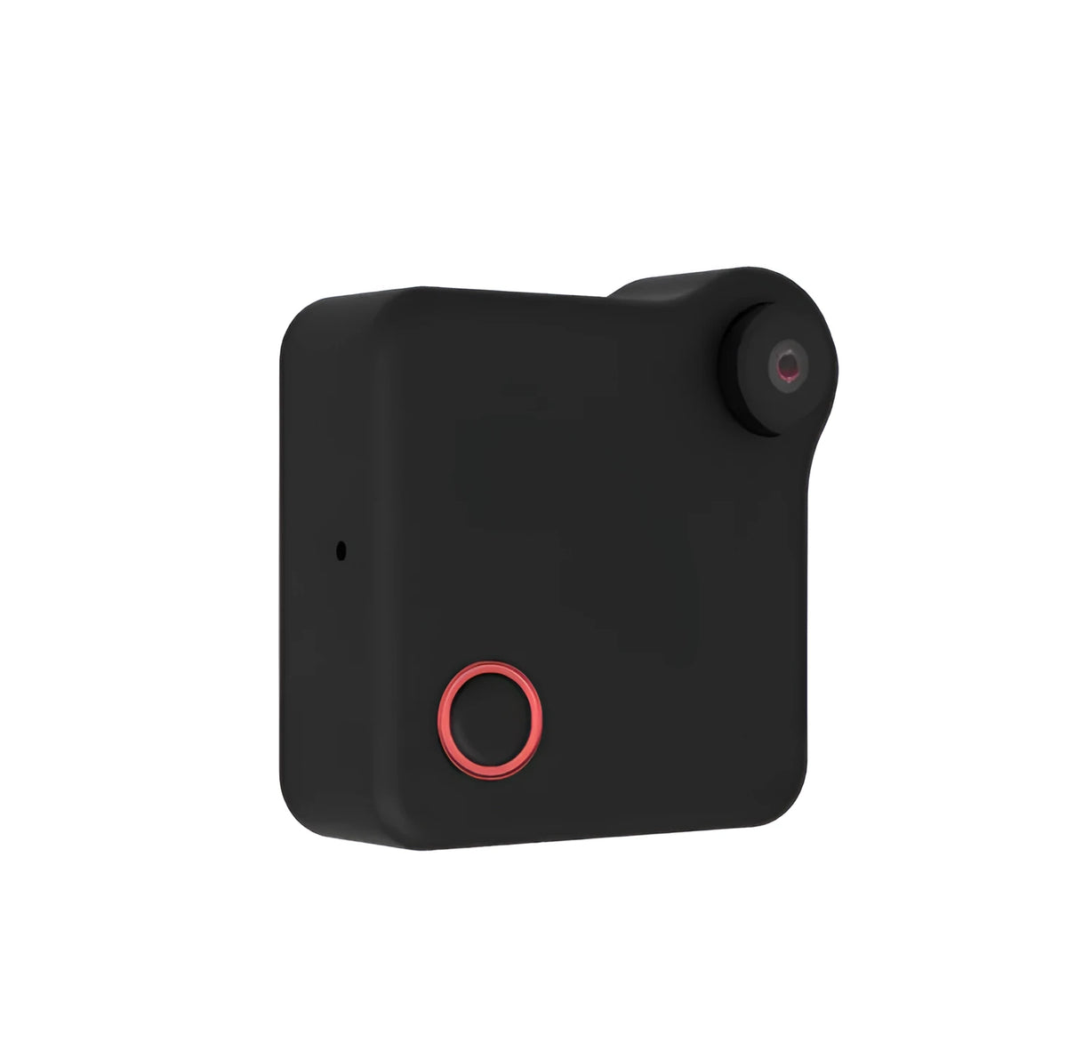 C1 CookyCam mini WiFi body camera with black finish, clip, and magnetic mount showing 90-degree lens