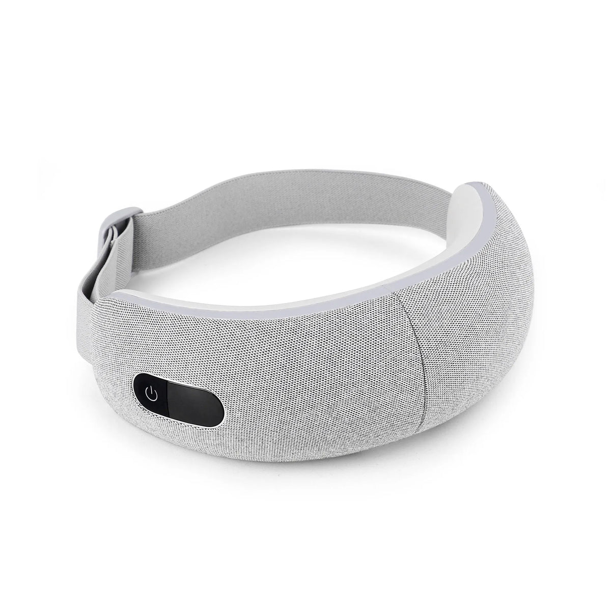 Three-layer airbag USB eye massager in blue or grey with Gaoli Velvet, 205x110x75mm