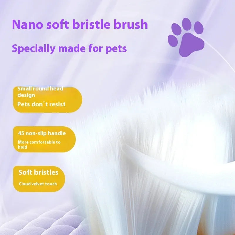 Pet toothbrush pen with 5ml cleaning formula for dog and cat dental care