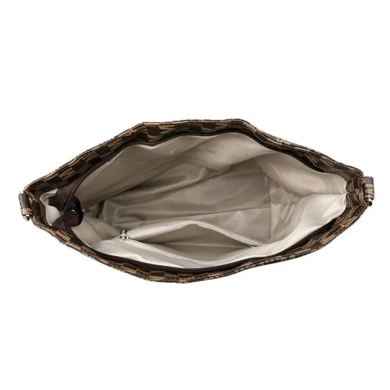 PU leather retro shoulder bag with dumpling shape design in black, brown or white colours