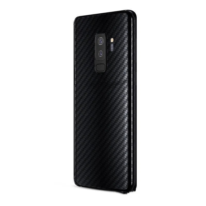 Anti scratch carbon fibre rear film for Samsung Galaxy phone, PVC matte anti fingerprint protector