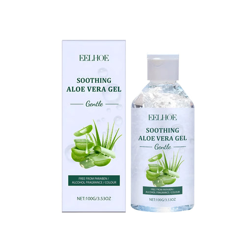 100g aloe vera gel bottle for skin hydration with sodium hyaluronate