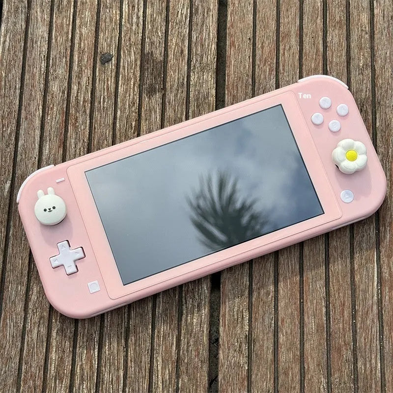 Switch Lite replacement shell kit in ABS PC with front and rear case, tempered film, and button set, 231x104x30mm