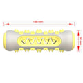 Pet chew-resistant teeth cleaning stick in TPR and nylon with molar bumps and zigzag groove