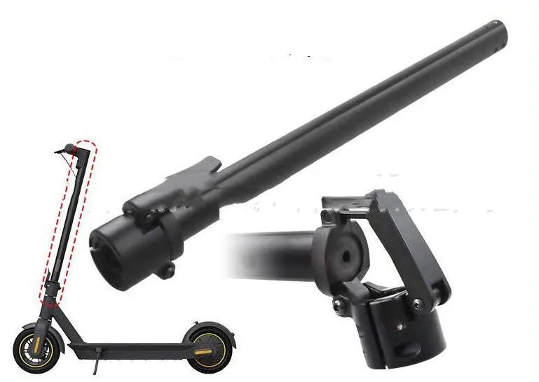 Black folding upright bar accessory for Nanbo No. 9 electric scooter replacement part