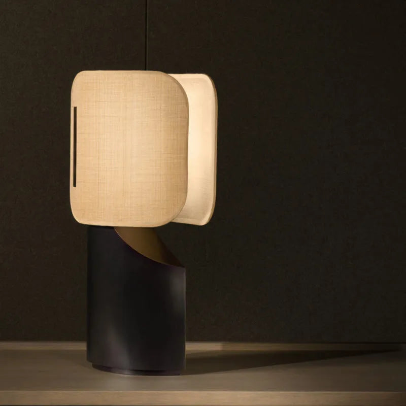 New Chinese style creative designer resin table lamp with US plug, 280x130x520mm