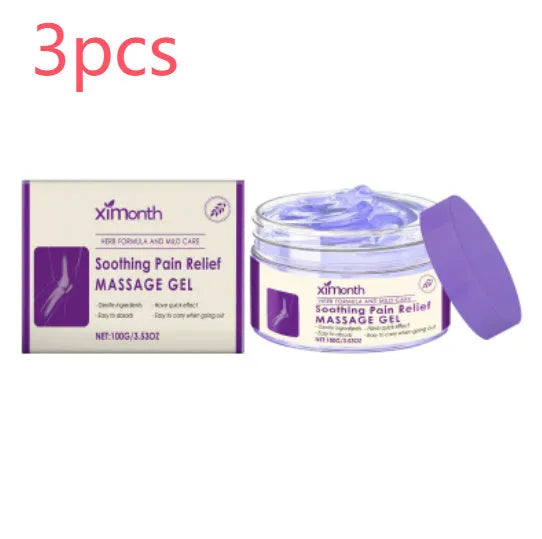 100g tube of joint and muscle massage gel for knee and elbow care