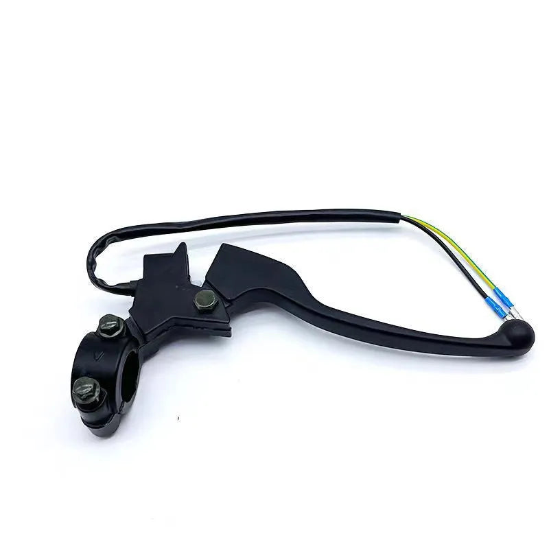 Aluminium alloy brake handle assembly with power off switch line attached