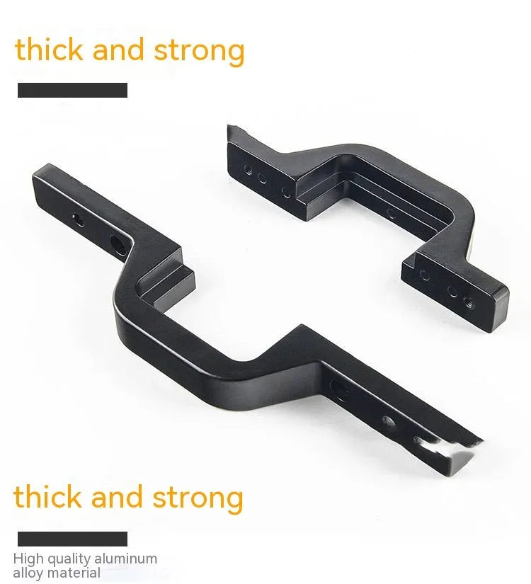 Black aluminium alloy LED reverse lamp bracket for Jeep Wrangler off-road vehicles