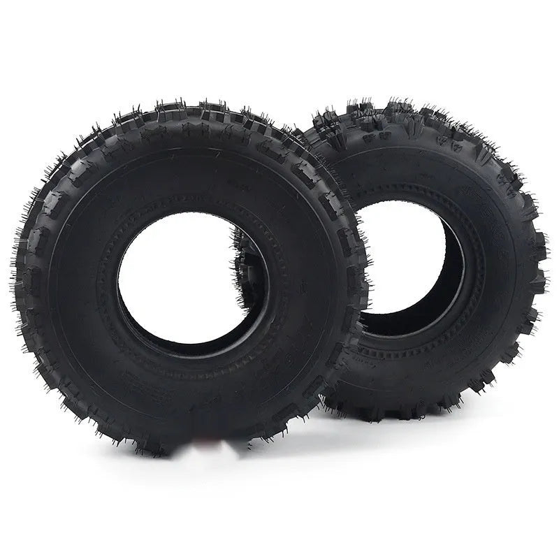8-inch ATV pansy vacuum tyre set front 19x7-8 and rear 18x9.5-8 for four-wheel karts