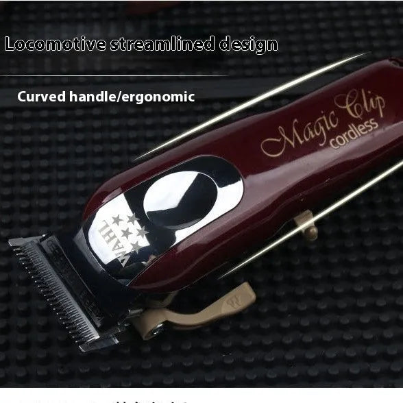 Charging hair clippers with stainless steel cutter head for adult and children's haircuts