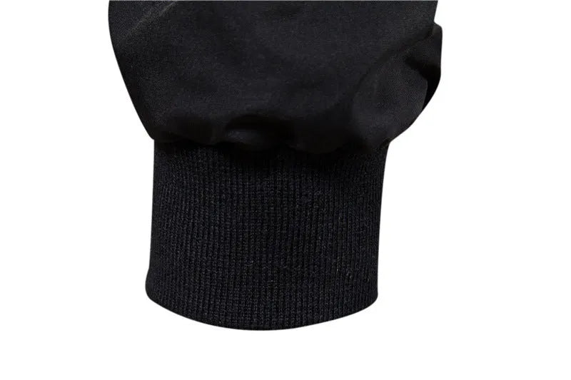 Men's thin casual jacket in polyester available in dark blue, black or Army Green colours