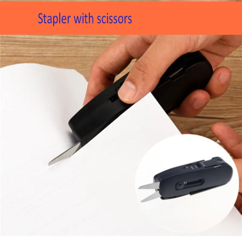 KOONSLED black multifunctional mini stapler and staple remover, 113 x 38 x 33mm, 5mm binding thickness