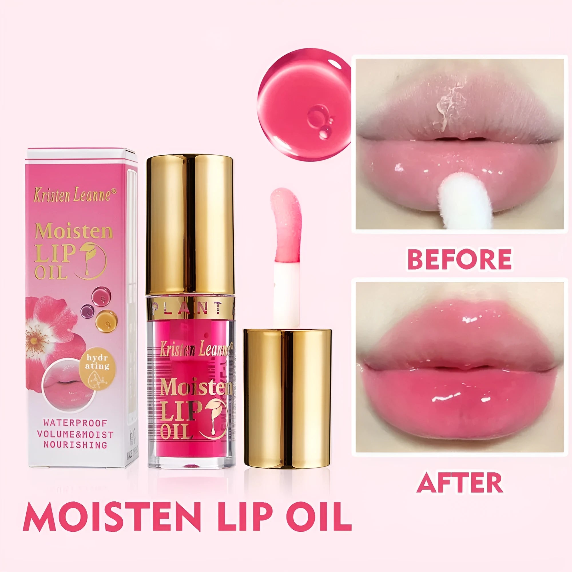 3ml moisturising lipstick tube with lock water formula available in colour pack options