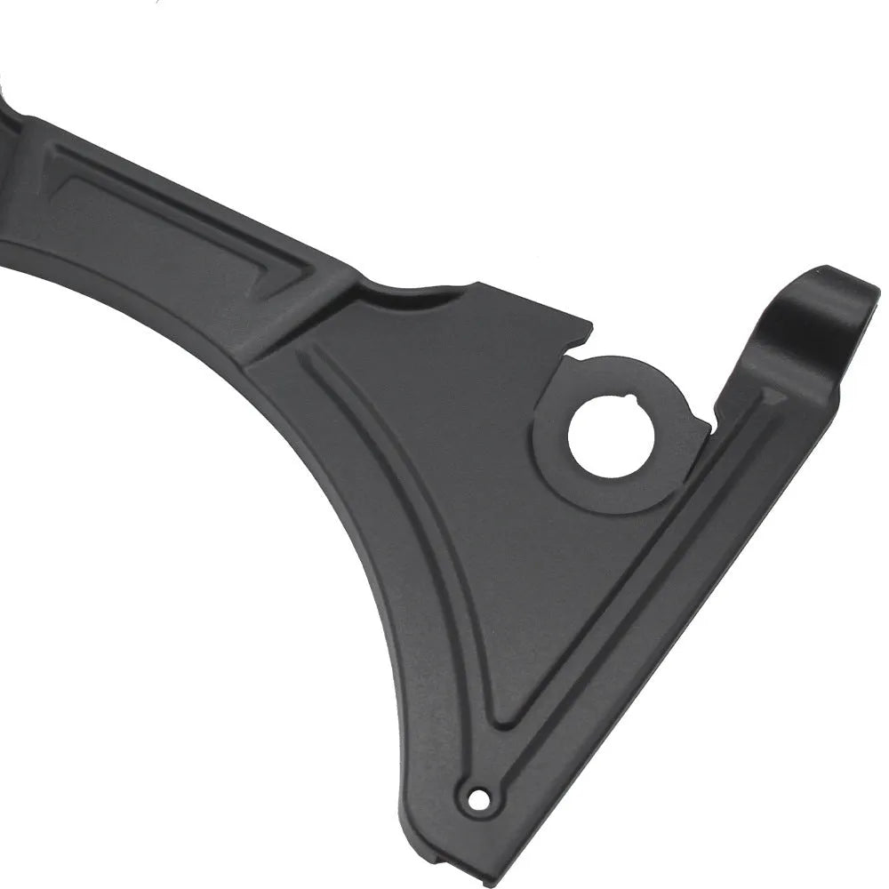 Black motorcycle cockpit fairing panel for BMW R1250GS and compatible R1200GS models