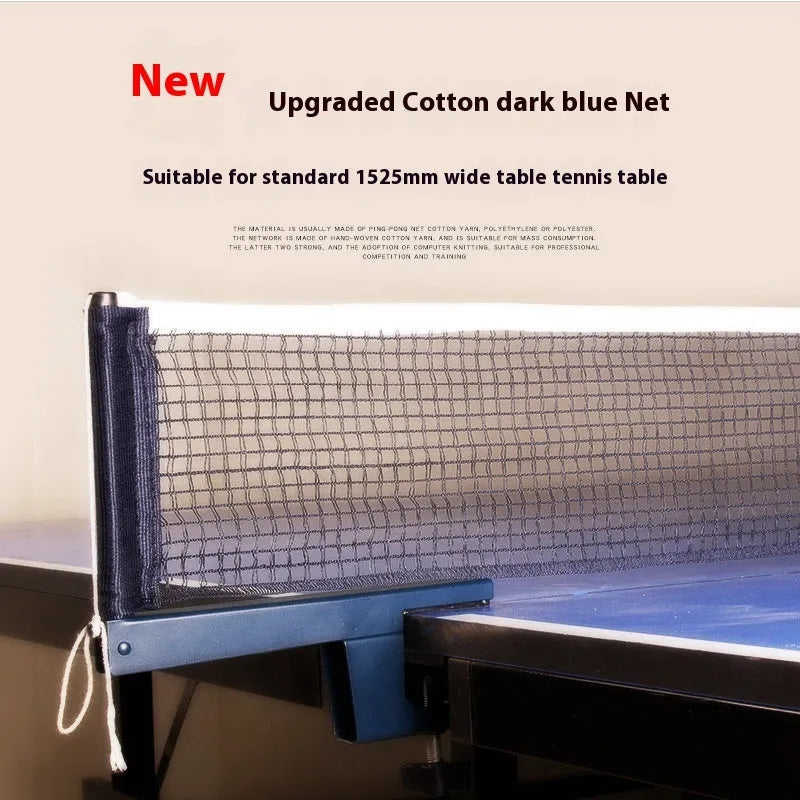 Table tennis post set with universal thickened clip and grid frame for indoor table tennis