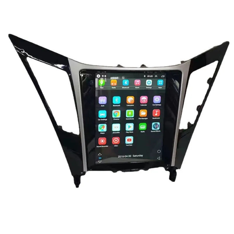 Vertical 9.7 inch Android car navigation touchscreen for Hyundai Sonata