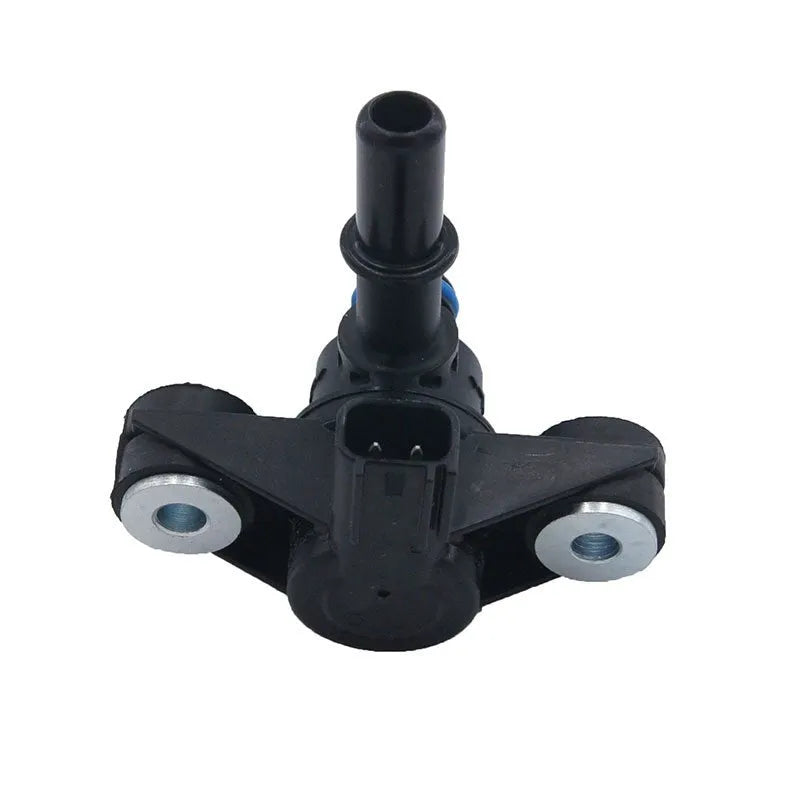 Black ABS plastic Ford turbo boost solenoid valve, part number AU5A-9G866-AB, with electrical connector.