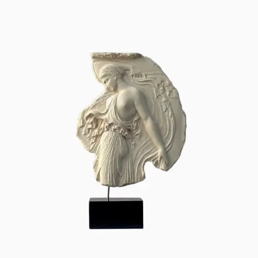 Italian-style wine goddess ornament resin sculpture 35cm tall decorative figure