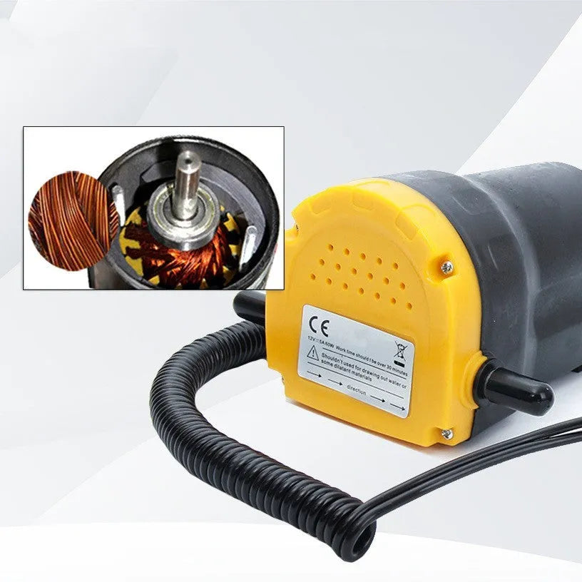 12V electric self-priming oil gear pump with engineering plastic construction