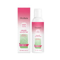 A 100ml spray bottle of body hair removal lotion with a white label, showcasing its depilatory spray format.