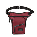 Men's waterproof cycling leg bag in crossbody design with anti-theft features