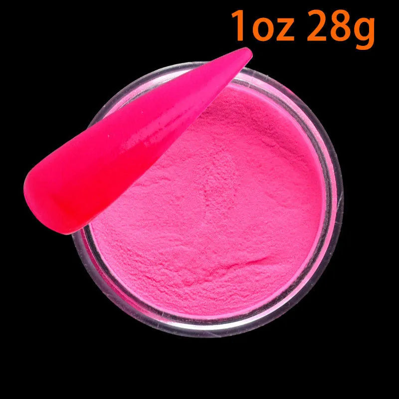 50g bulk bare methacrylic acid acrylic powder set with 20 colour options for nail manicure