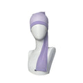 High elasticity spandex mesh wig cap shown in multiple colours including black, pink, and leopard.