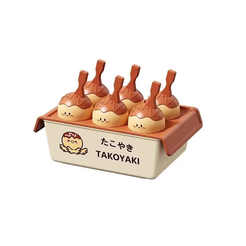 Plastic octopus balls ice cream mould for homemade frozen desserts