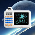 Astronaut-themed oral arithmetic learning machine for elementary students, ABS construction, rechargeable via USB, English version software