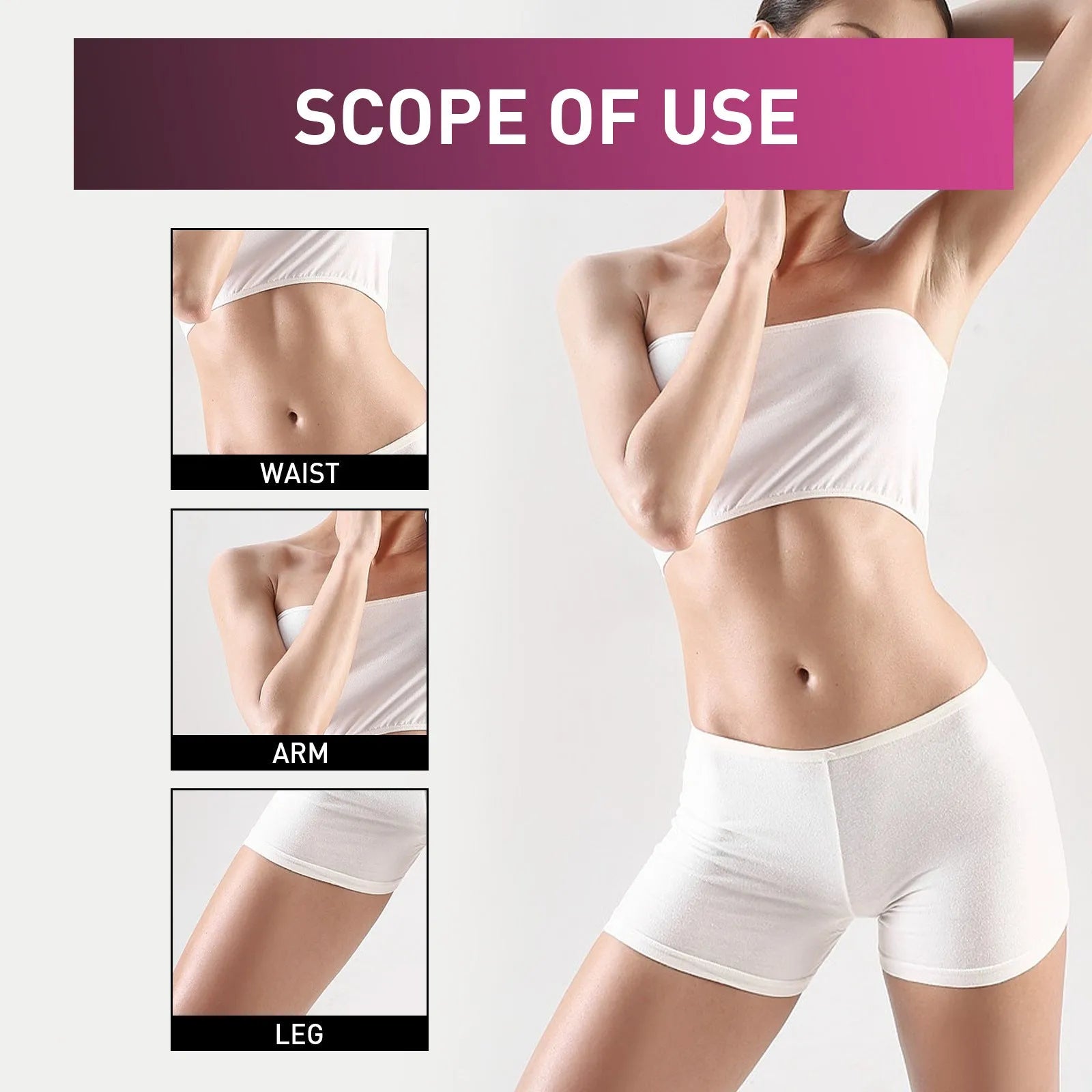 15g thigh slimming cream tube with olive oil and hyaluronic acid for weight loss and shaping