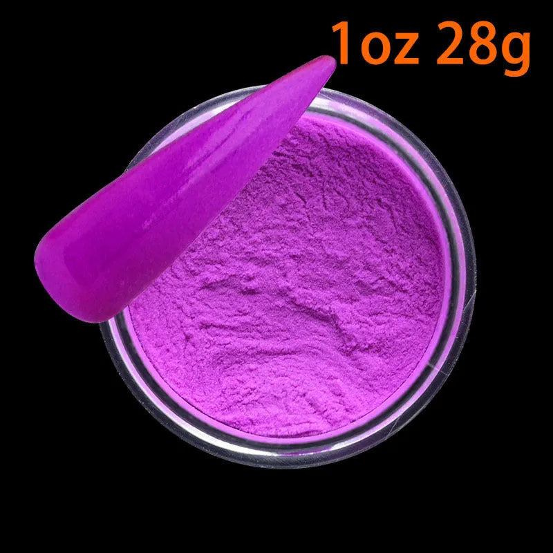 50g bulk bare methacrylic acid acrylic powder set with 20 colour options for nail manicure