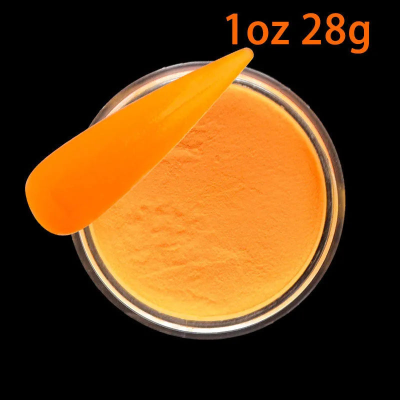 50g bulk bare methacrylic acid acrylic powder set with 20 colour options for nail manicure