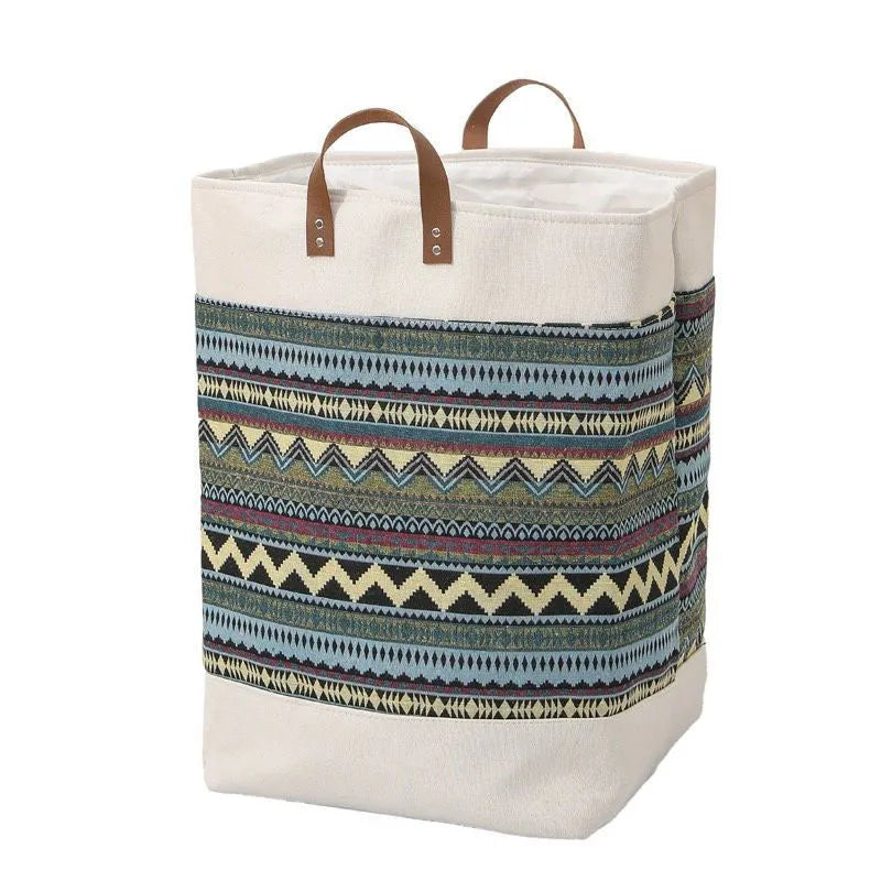 35x35x55cm fabric storage bag in a choice of colours including rich peony and misty blue flowers.