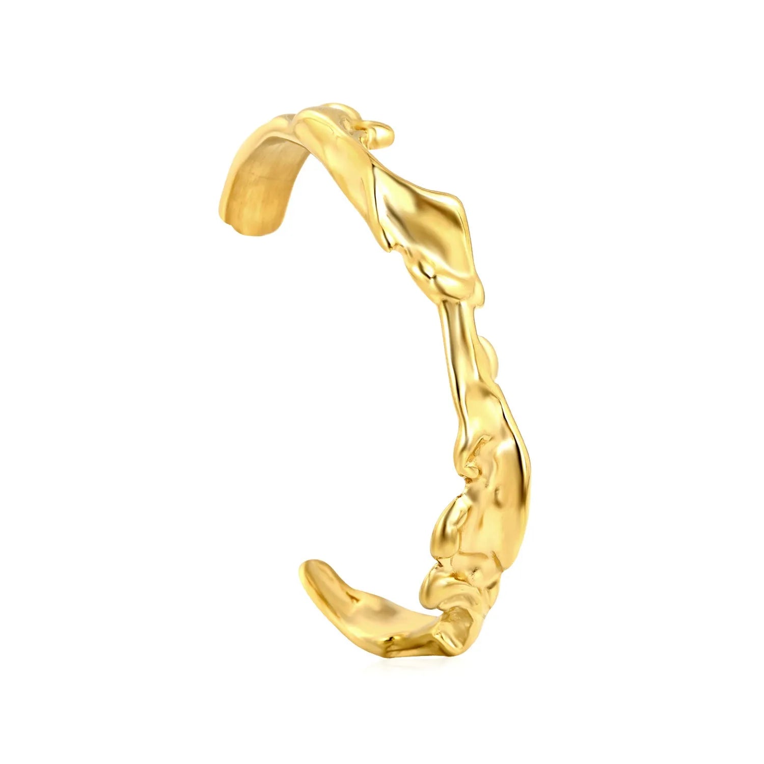 Stainless steel bracelet in gold and silver colour variations with European American trend styling