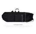Waterproof nylon skate bag shown in camouflage colour with skateboard carrying capacity