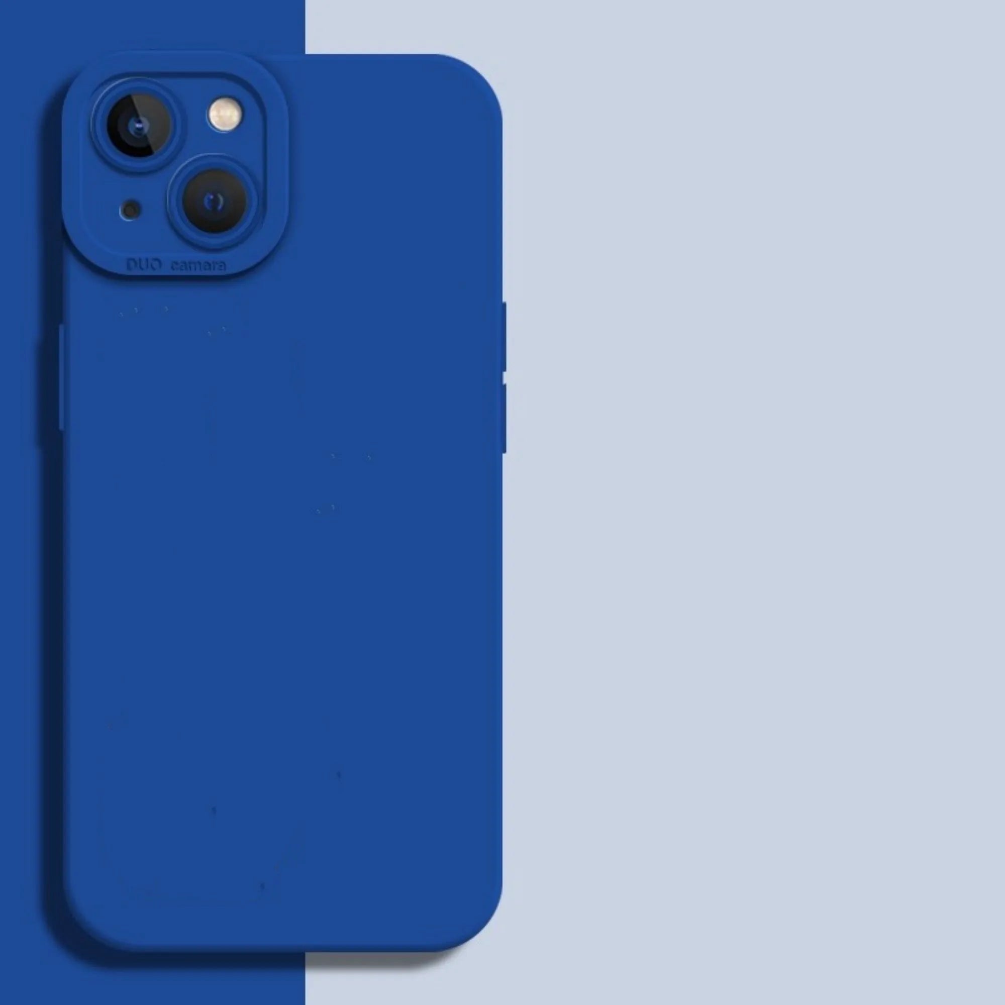 Advanced cutout silicone phone case for iPhone 15 Pro Max in Eagle Eye classic black with drop protection