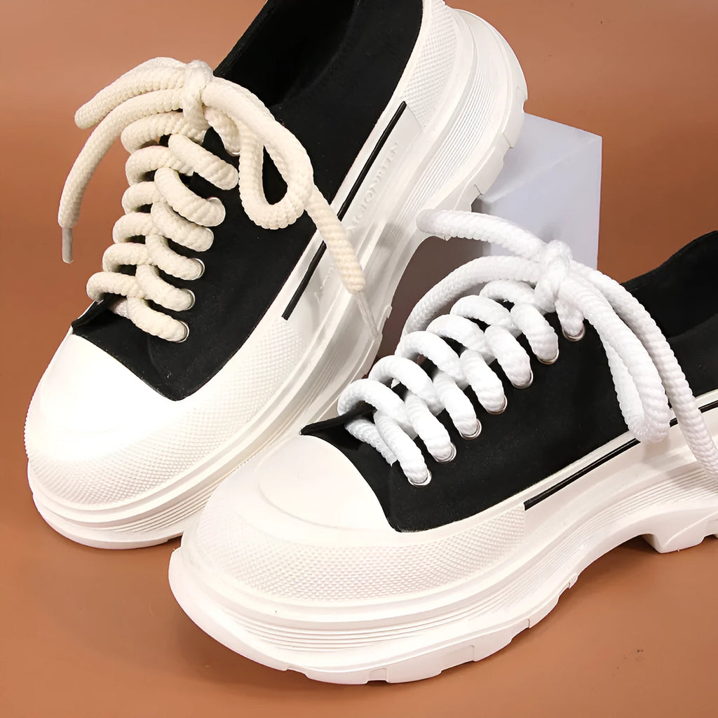 10mm round woven shoelaces for bread shoes in white, beige and black colours