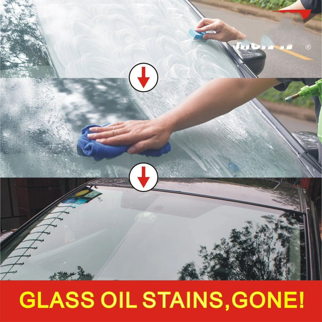 15ml automotive glass rainproof agent in white bottle with English packaging for windscreen water-repellent treatment