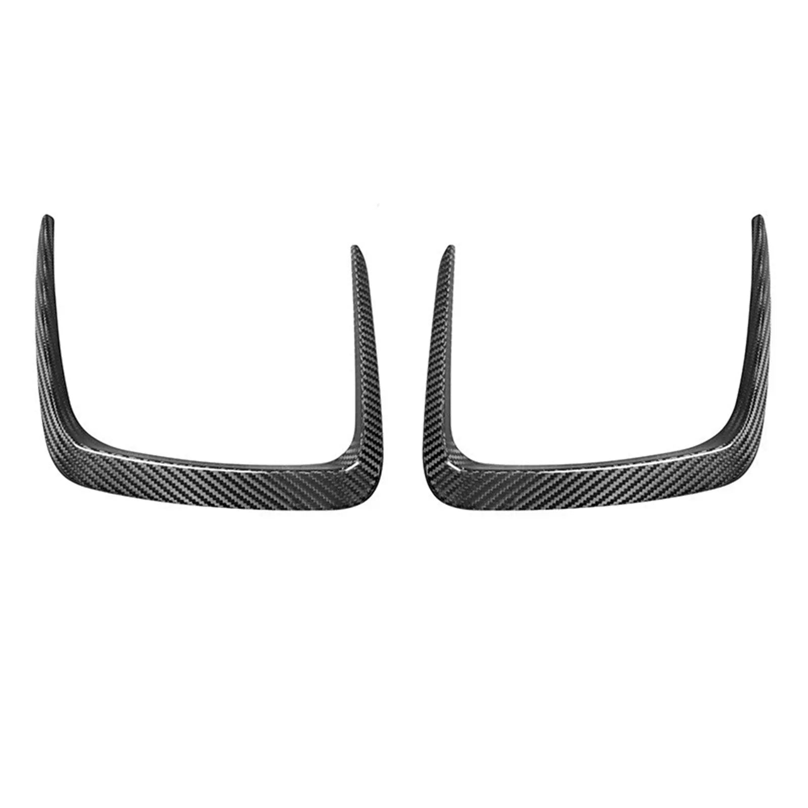 Black dry carbon fibre front bumper grille for BMW M3 M4 G80 G82 with 3K weave pattern.