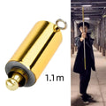 Telescopic metal magic wand in black, gold and silver, golden or silver, available in 1.1m, 1.3m and 1.5m lengths