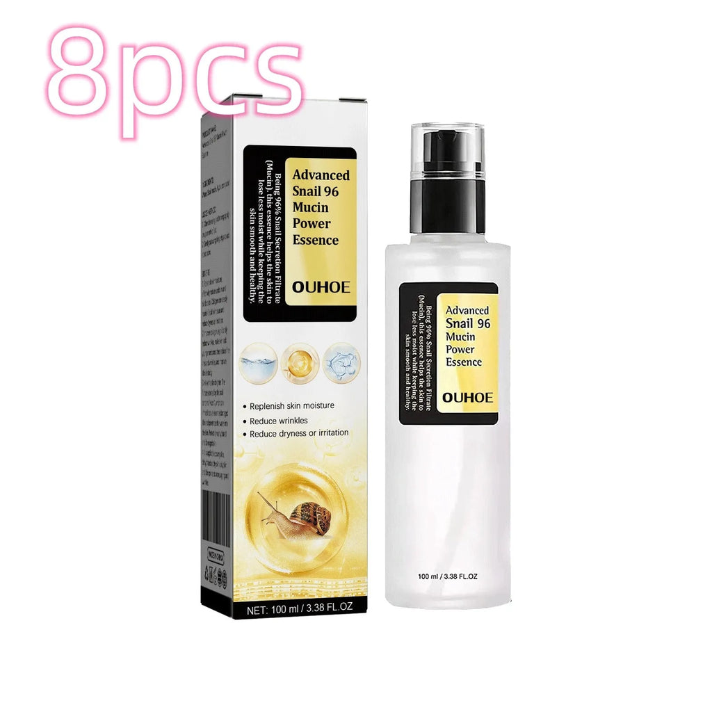 100ml snail serum collagen facial serum bottle with hydrating and firming benefits