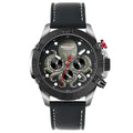 Octopus men's waterproof luminous quartz watch in black or blue colour options