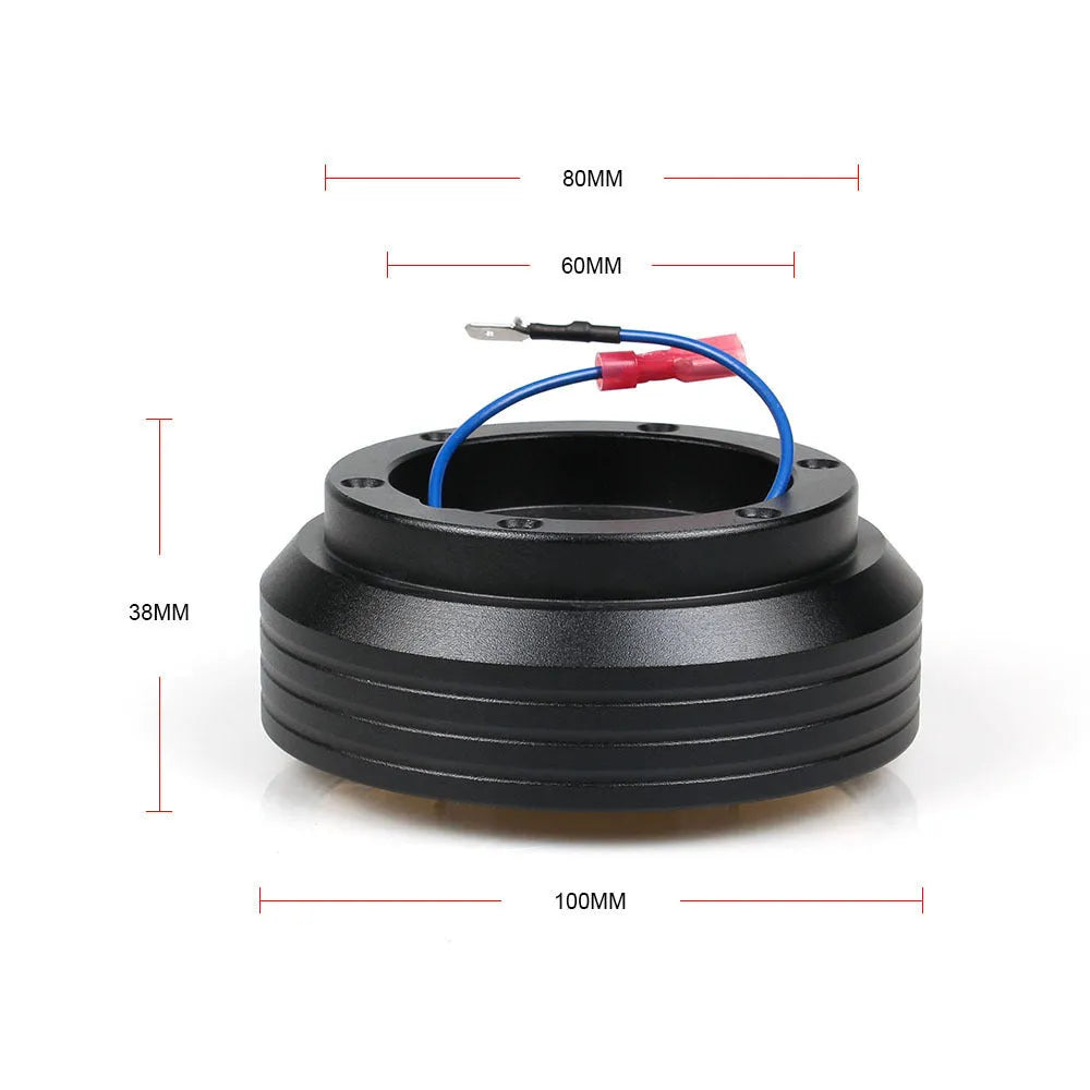 Black steering wheel base fitting for Honda Civic EK130H and EG110H modification