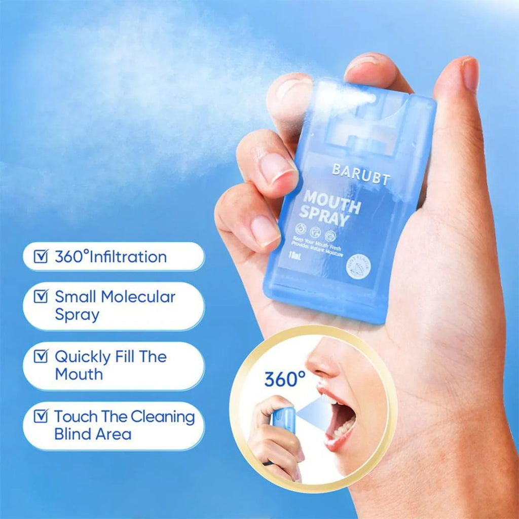 Portable oral spray for men and women in oral spray colour, single unit for dating