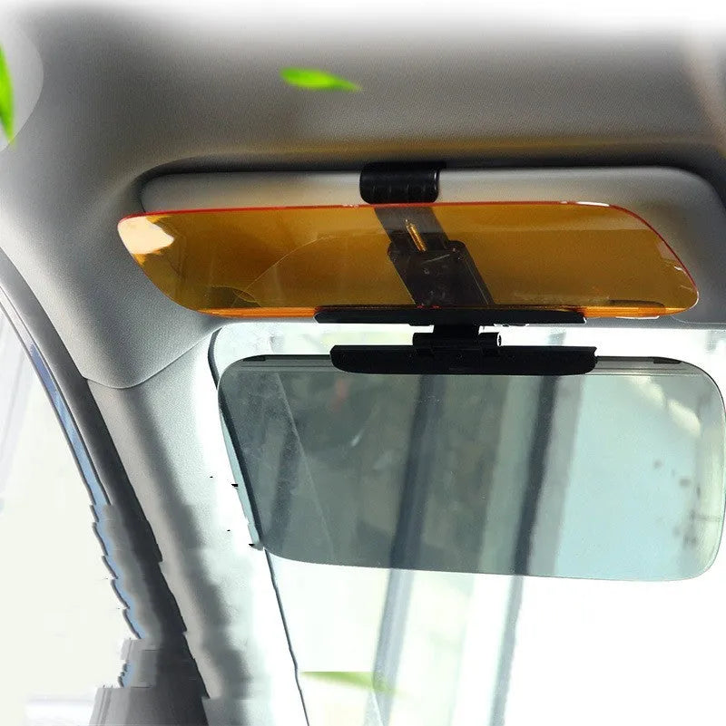 Car day and night dual-use glare proof mirror made of PC for general vehicles