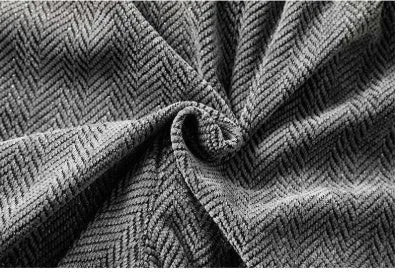 Straight-leg fleece-lined trousers with elastic waistband in black, dark grey and light grey colour options