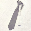 Men's navy blue cotton bow tie with arrow-style design measuring 35cm by 7cm