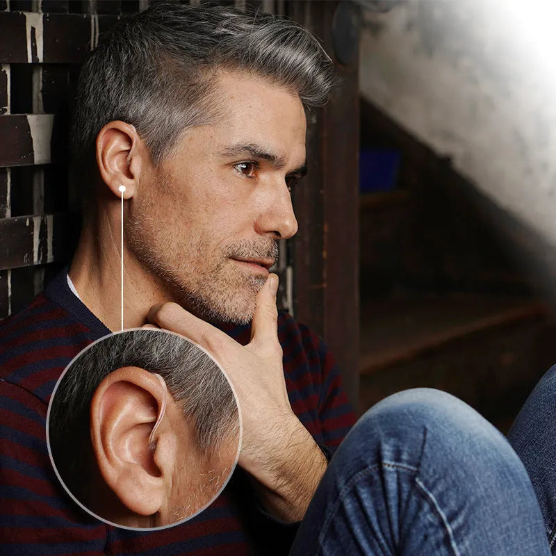 S601 wireless 6-channel sound amplifier, stealth ear-back design, left/right ear, three colours