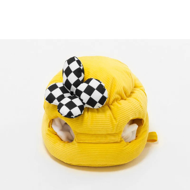 Honey digging dog snuffle mat made from polyester and pure cotton for hiding food and treats